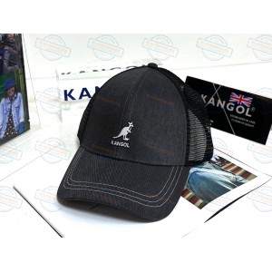 Kangol Distressed Cotton Mesh BB (Black)